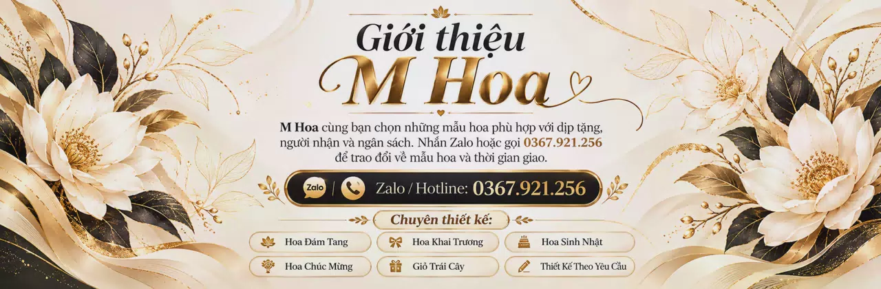 Ảnh bìa Shop hoa tươi Xã Đại An Vĩnh Long - Hoa đẹp theo ý bạn